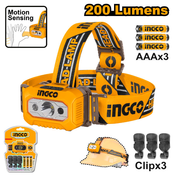 LINTERNA MINERO TIPO VINCHA CON BATERÍAS L013AAA2