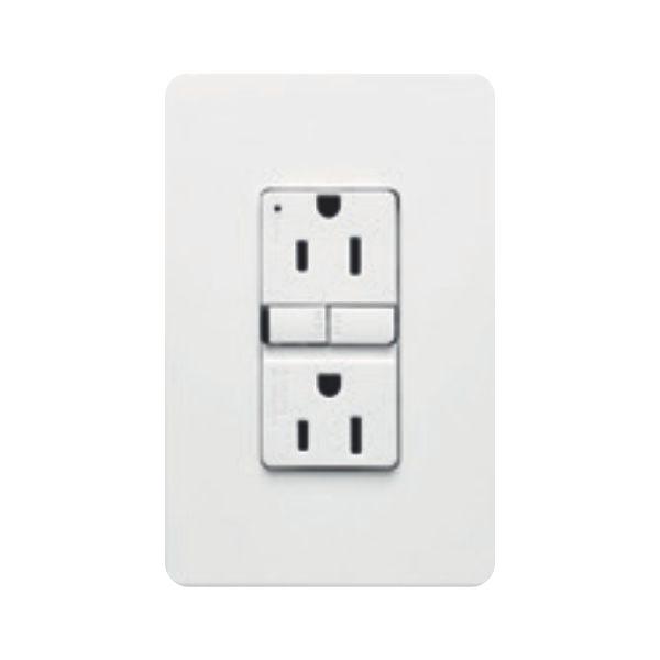 TOMA FALLA TIERRA GFCI BLANCO TRGF15W